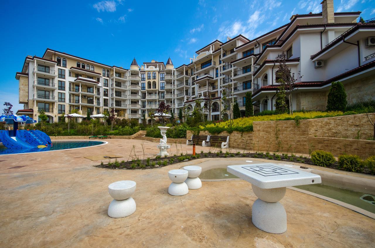 Apartments In Complex Poseidon Nesebar Bagian luar foto