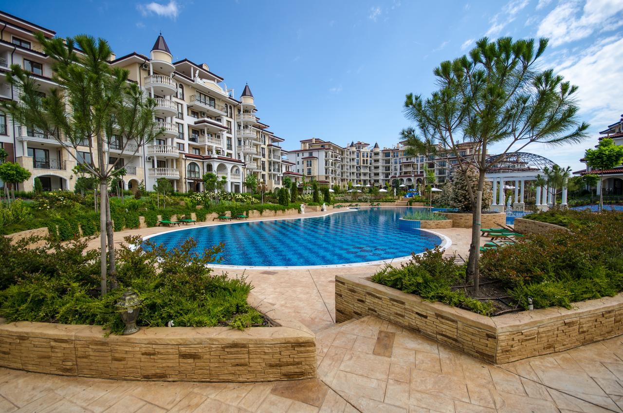 Apartments In Complex Poseidon Nesebar Bagian luar foto