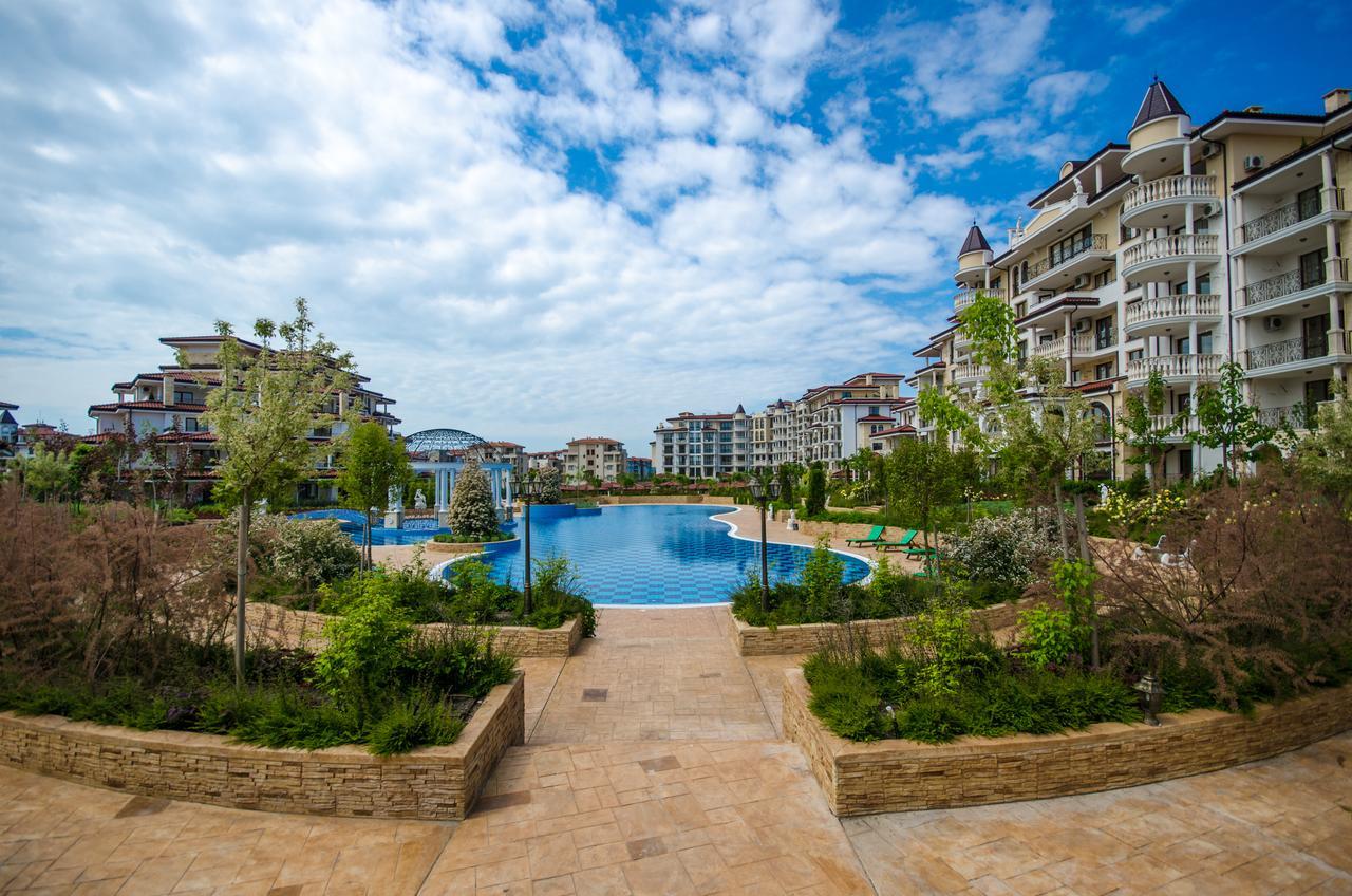 Apartments In Complex Poseidon Nesebar Bagian luar foto