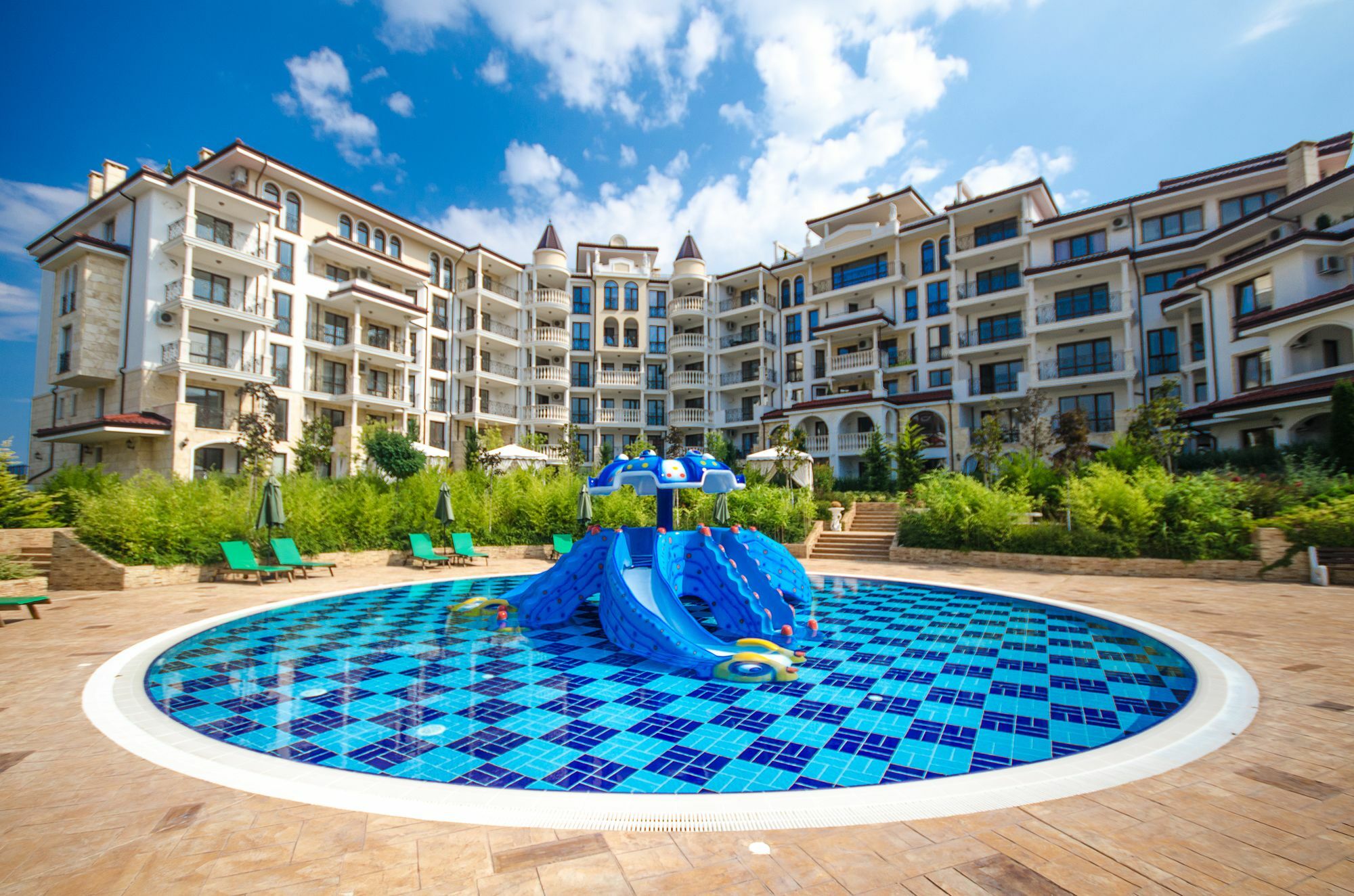 Apartments In Complex Poseidon Nesebar Bagian luar foto