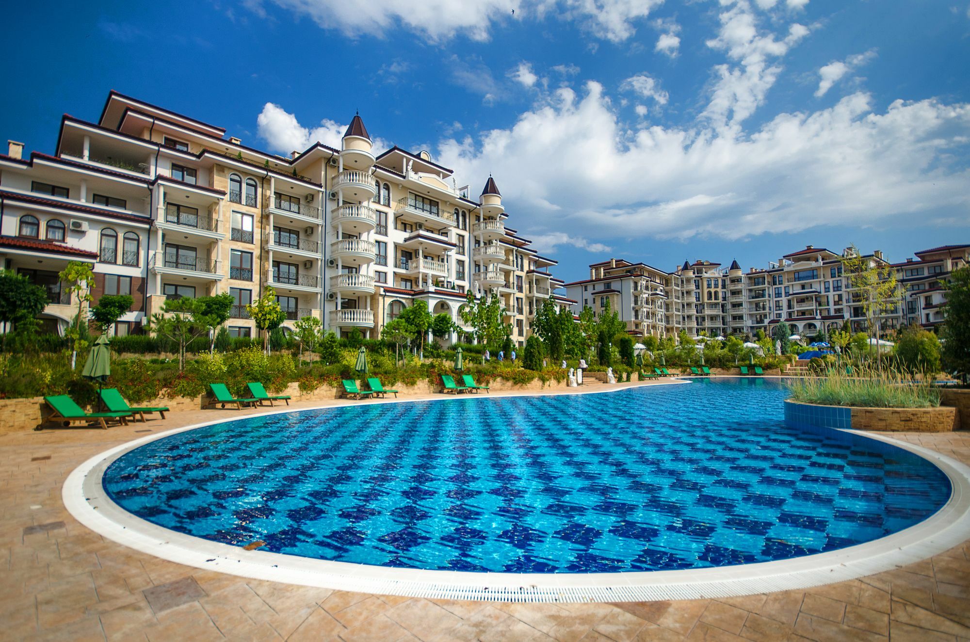 Apartments In Complex Poseidon Nesebar Bagian luar foto