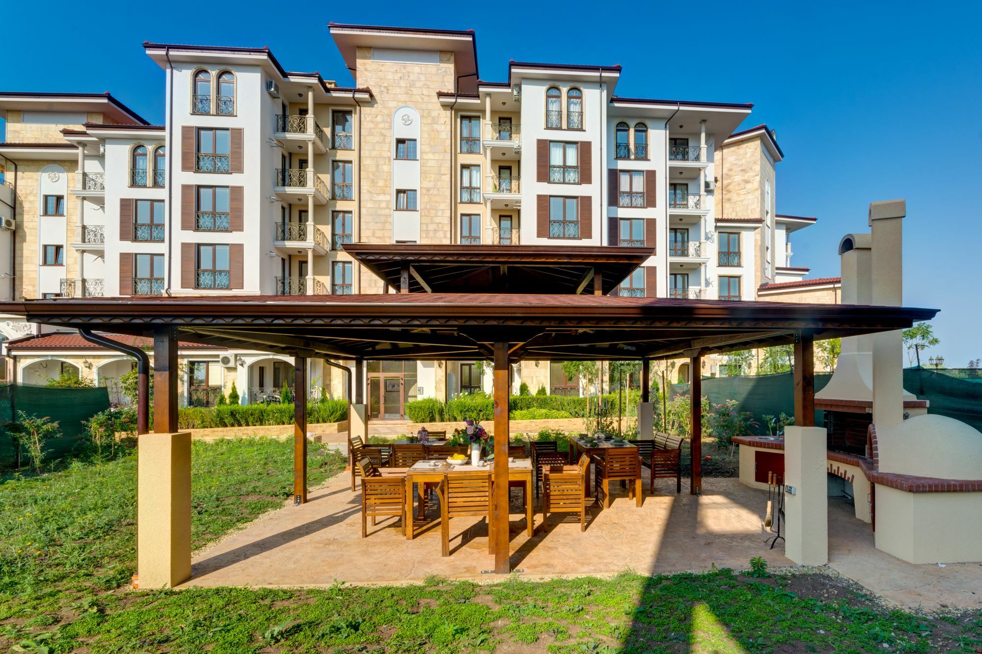 Apartments In Complex Poseidon Nesebar Bagian luar foto