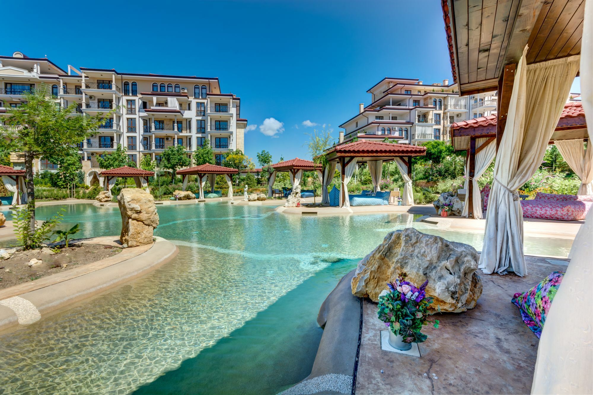 Apartments In Complex Poseidon Nesebar Bagian luar foto